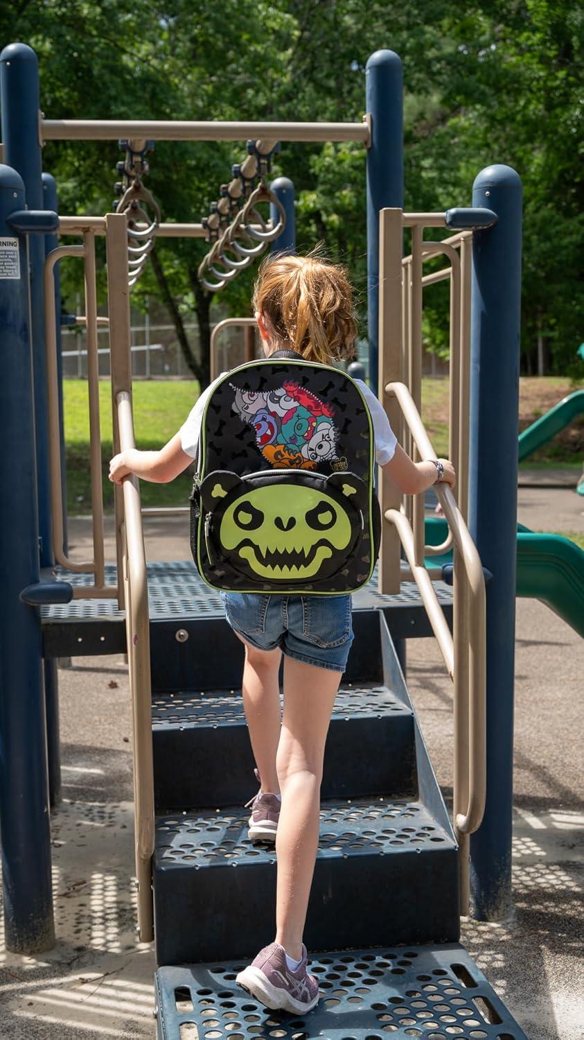 imageAI ACCESSORY INNOVATIONS Bluey amp Bingo 2 in 1 kids Backpack 16 School Bag with Insulated Pocket amp Bento Box for Boys amp Girls BlueDeddy Bears