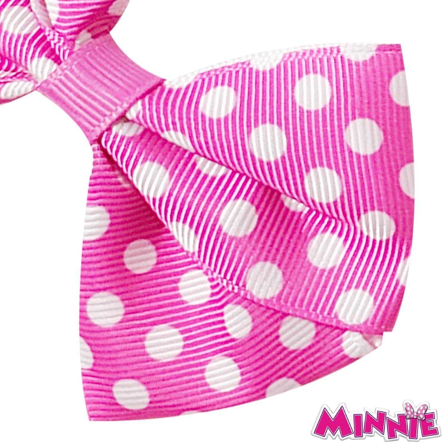 imageBaby Shark Kids Hair Bows Hair Accessories Gift Set 7 Pcs 4 Inch Bundle for Girls Different Character on each Clip Alligator Clip Ages 3 Disney Minnie Mouse