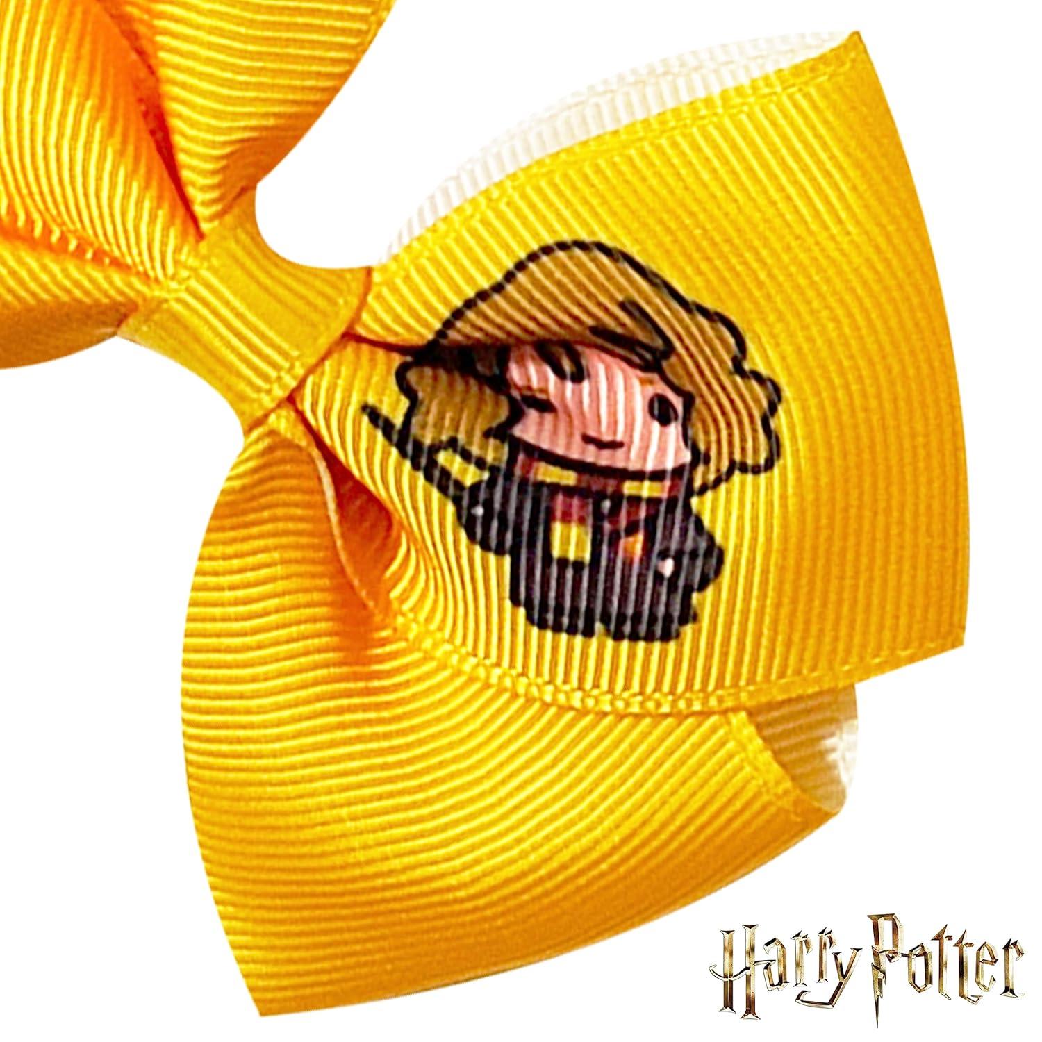 imageBaby Shark Kids Hair Bows Hair Accessories Gift Set 7 Pcs 4 Inch Bundle for Girls Different Character on each Clip Alligator Clip Ages 3 Harry Potter