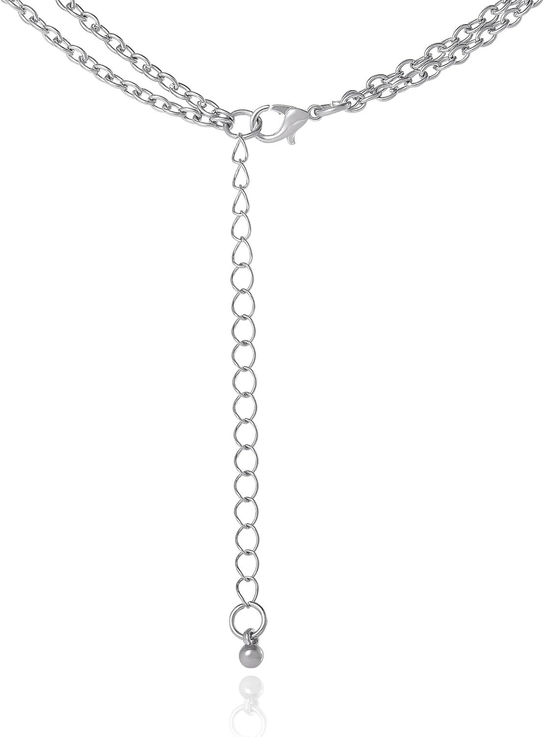 imageBluey Bingo Necklaces for Girls Official License 16 173 Layered NecklaceBlue and Orange