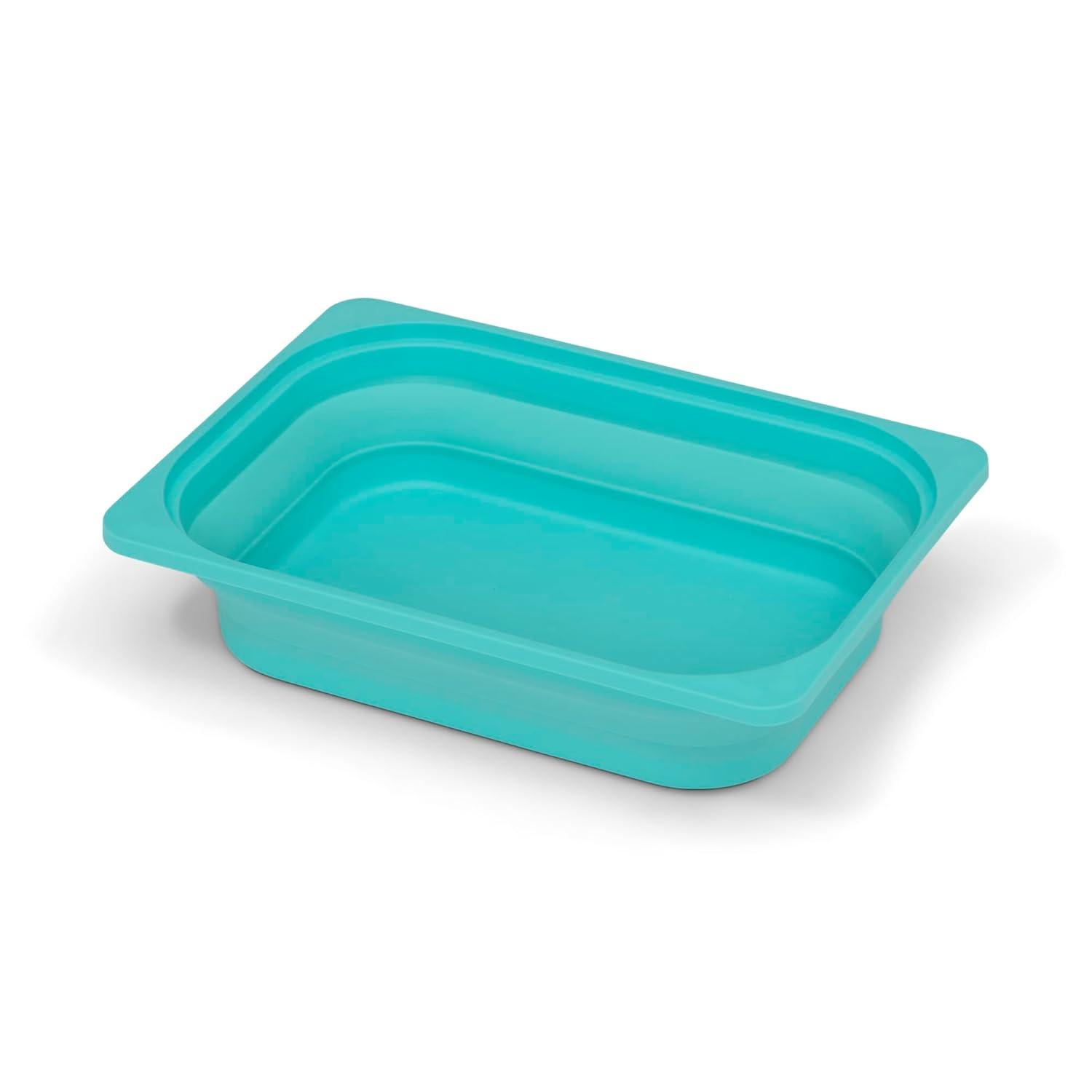 imageBluey Compact Play amp Learn Sensory Table Includes Musical Instruments Use as Sand TableSensory TableActivity TableMontessori Toy Blue