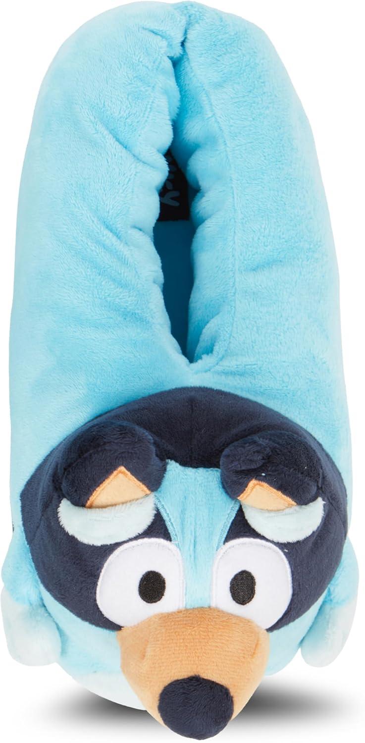 imageBluey Ladies Bingo Slippers Ladies Classic Bingo Big Face Plush Slippers Bandit Chilli amp Bingo 3D Plush Slippers