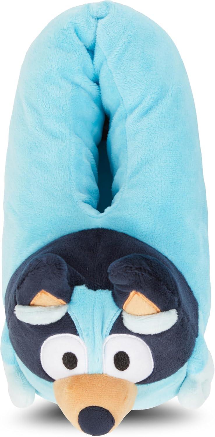 imageBluey Ladies Bingo Slippers Ladies Classic Bingo Big Face Plush Slippers Bandit Chilli amp Bingo 3D Plush Slippers