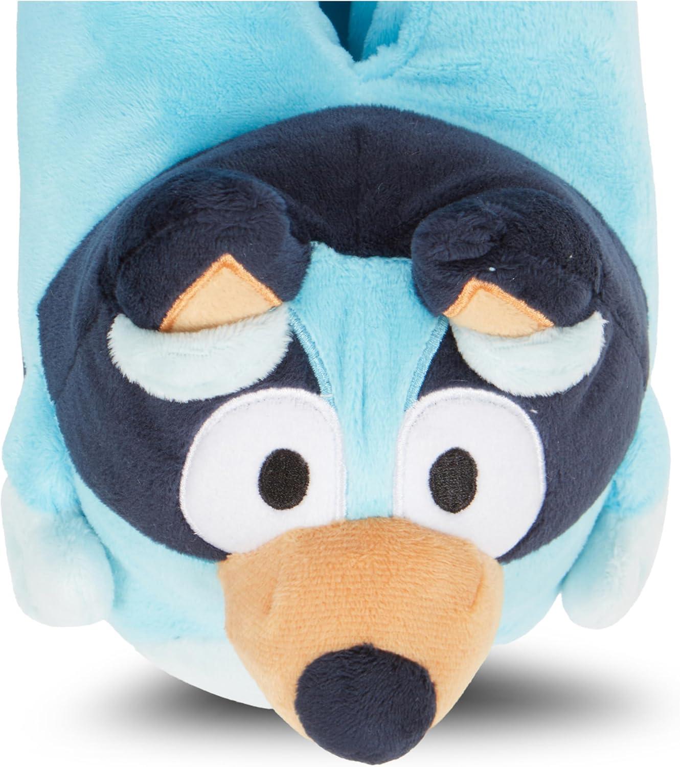 imageBluey Ladies Bingo Slippers Ladies Classic Bingo Big Face Plush Slippers Bandit Chilli amp Bingo 3D Plush Slippers