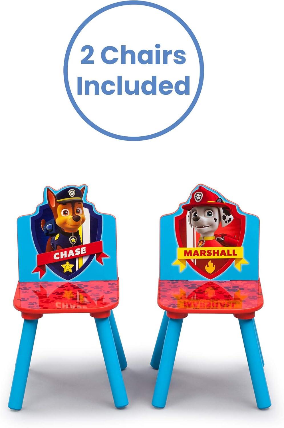 imageDelta Children Bluey Kids Table and Chair Set with Storage 2 Chairs Included Greenguard Gold Certified Ideal for Arts amp Crafts Snack Time Homeschooling Homework amp More BlueMulti Color