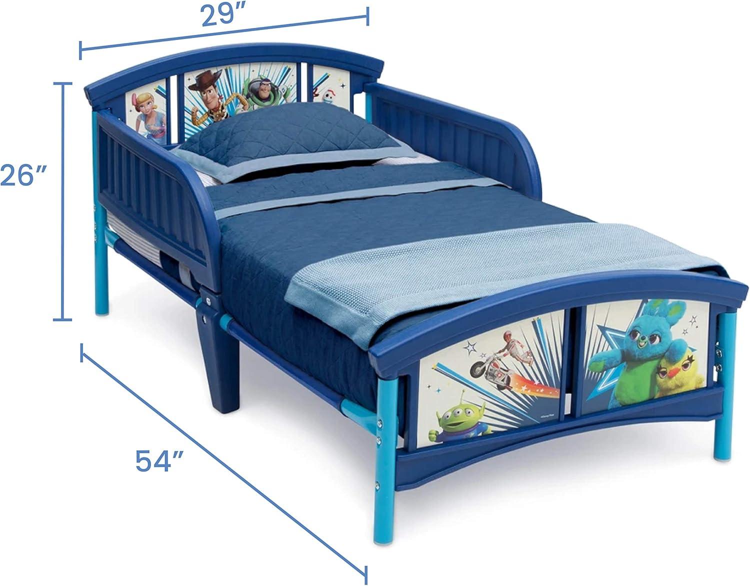 imageDelta Children Plastic Toddler Bed BlueyDisneyPixar Toy Story 4