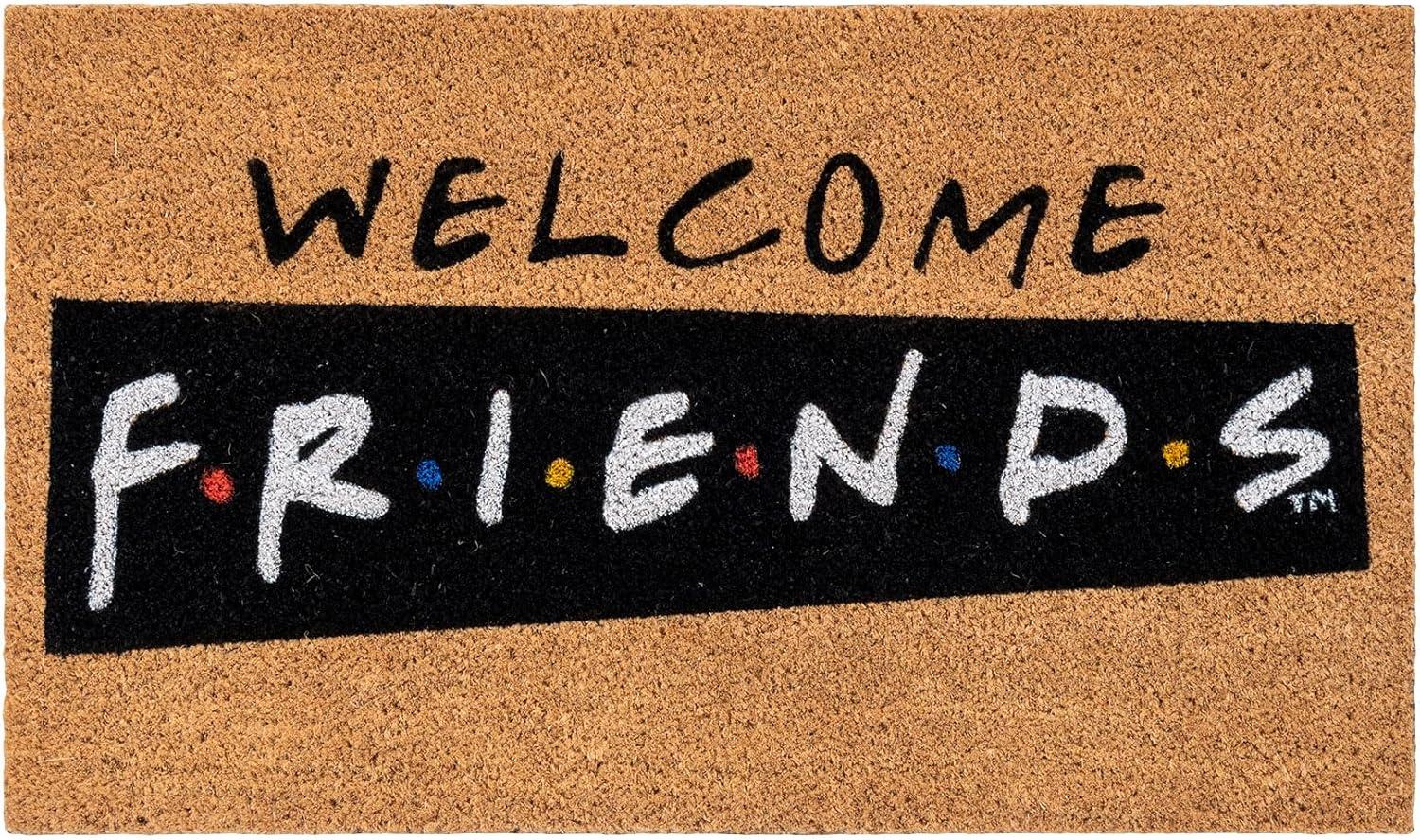 imageGertmenian Bluey Coir Doormat 2x3 Welcome Mat 2Pack Ideal for High Traffic Areas in Front Door Garage Entryway HiBluey Patch 80072Friends Central PerkWelcome