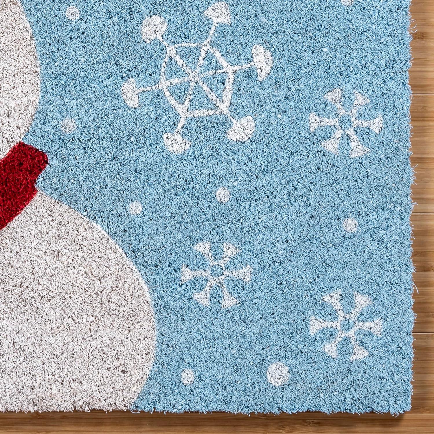 imageGertmenian Bluey Coir Doormat 2x3 Welcome Mat 2Pack Ideal for High Traffic Areas in Front Door Garage Entryway HiBluey Patch 80072Frosty BlueCelebrate
