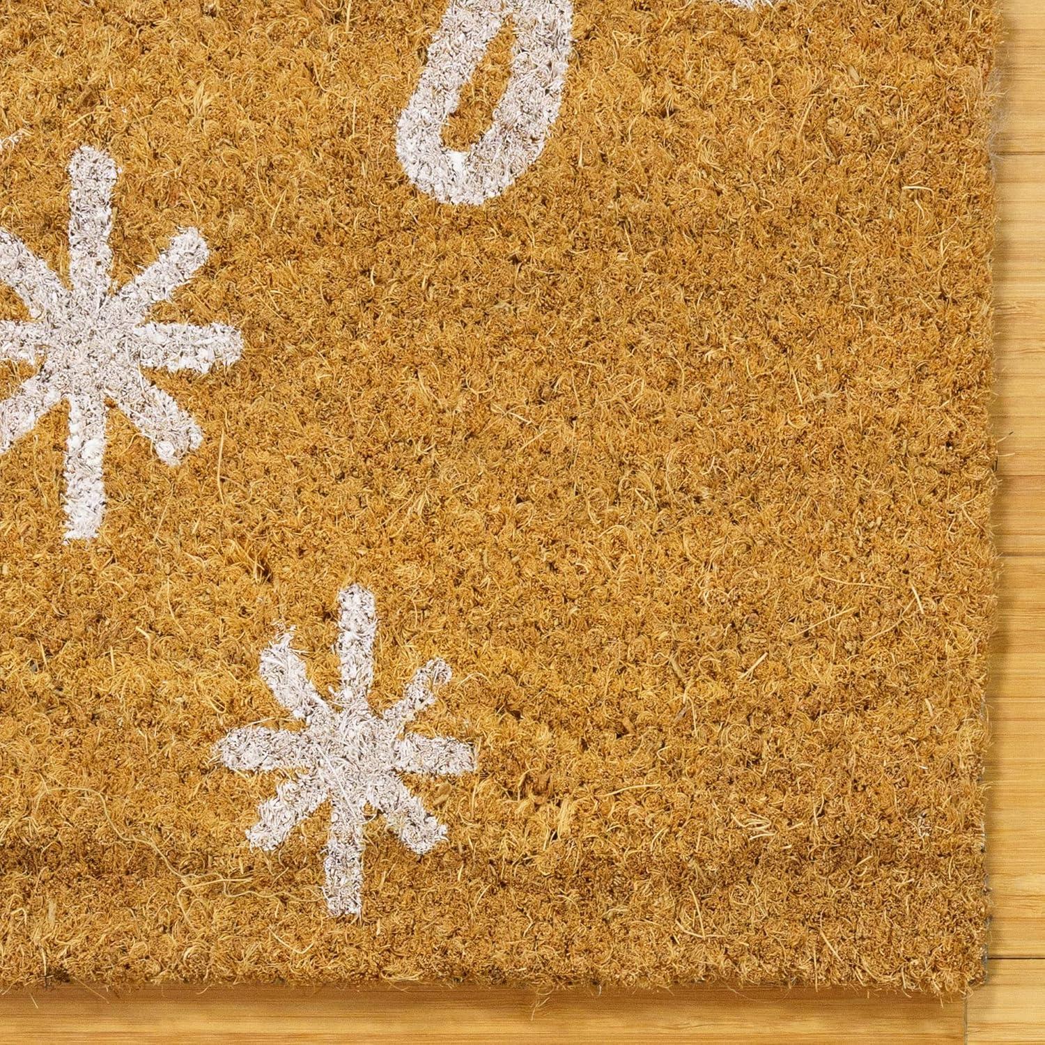 imageGertmenian Bluey Coir Doormat 2x3 Welcome Mat 2Pack Ideal for High Traffic Areas in Front Door Garage Entryway HiBluey Patch 80072Mickey Happy HolidaysSnowflakes