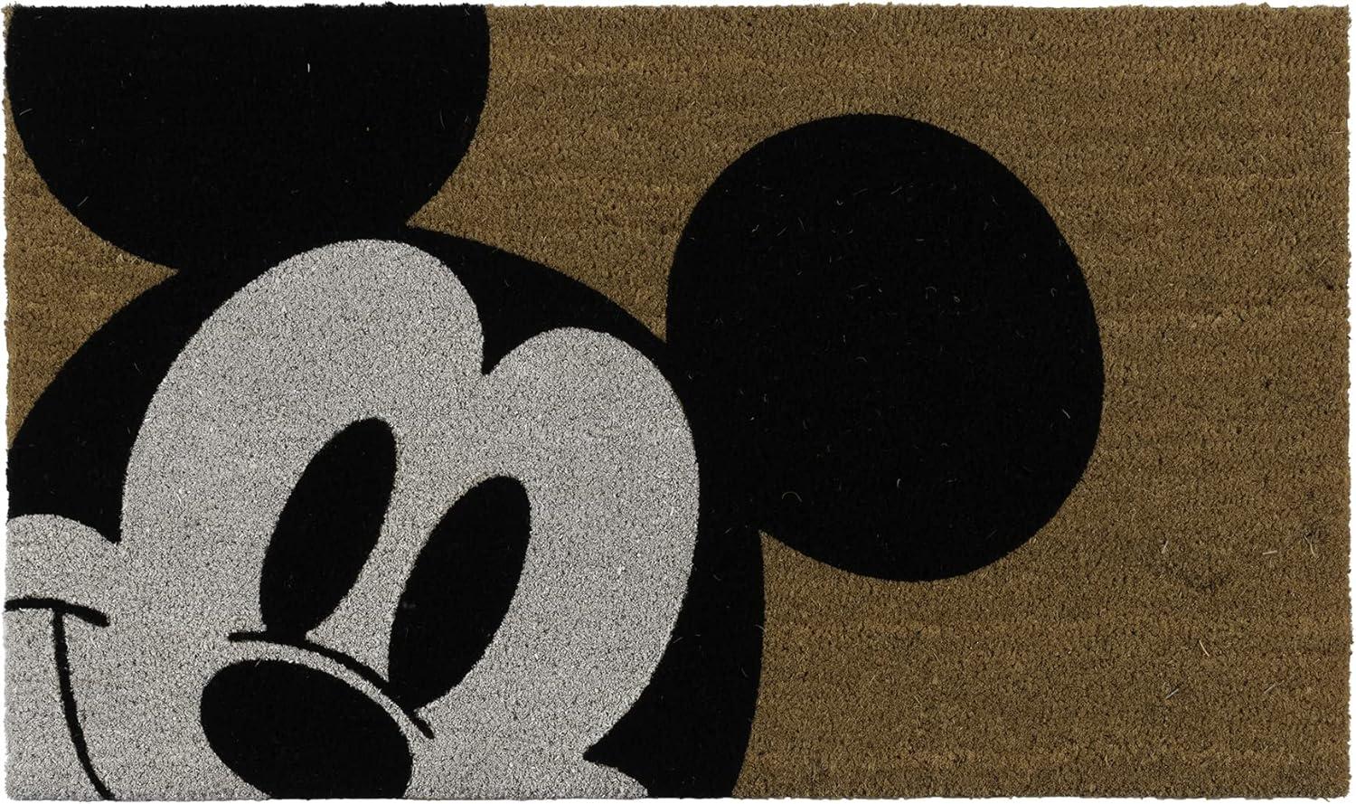 imageGertmenian Bluey Coir Doormat 2x3 Welcome Mat 2Pack Ideal for High Traffic Areas in Front Door Garage Entryway HiBluey Patch 80072Retro Mickey FaceCome on in