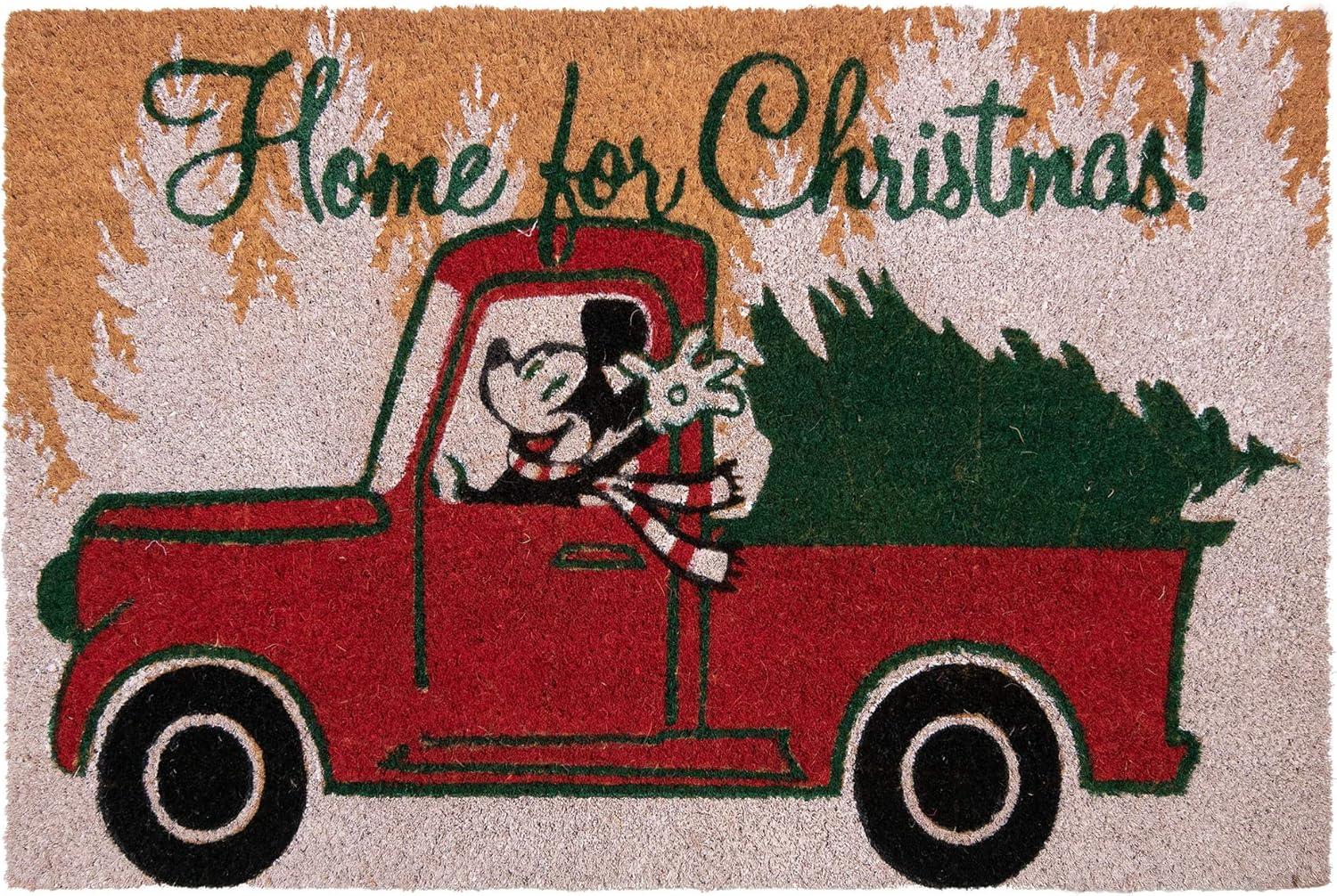 imageGertmenian Bluey Coir Doormat 2x3 Welcome Mat 2Pack Ideal for High Traffic Areas in Front Door Garage Entryway HiBluey Patch 80072Retro Mickey Home for ChristmasMerry Christmas