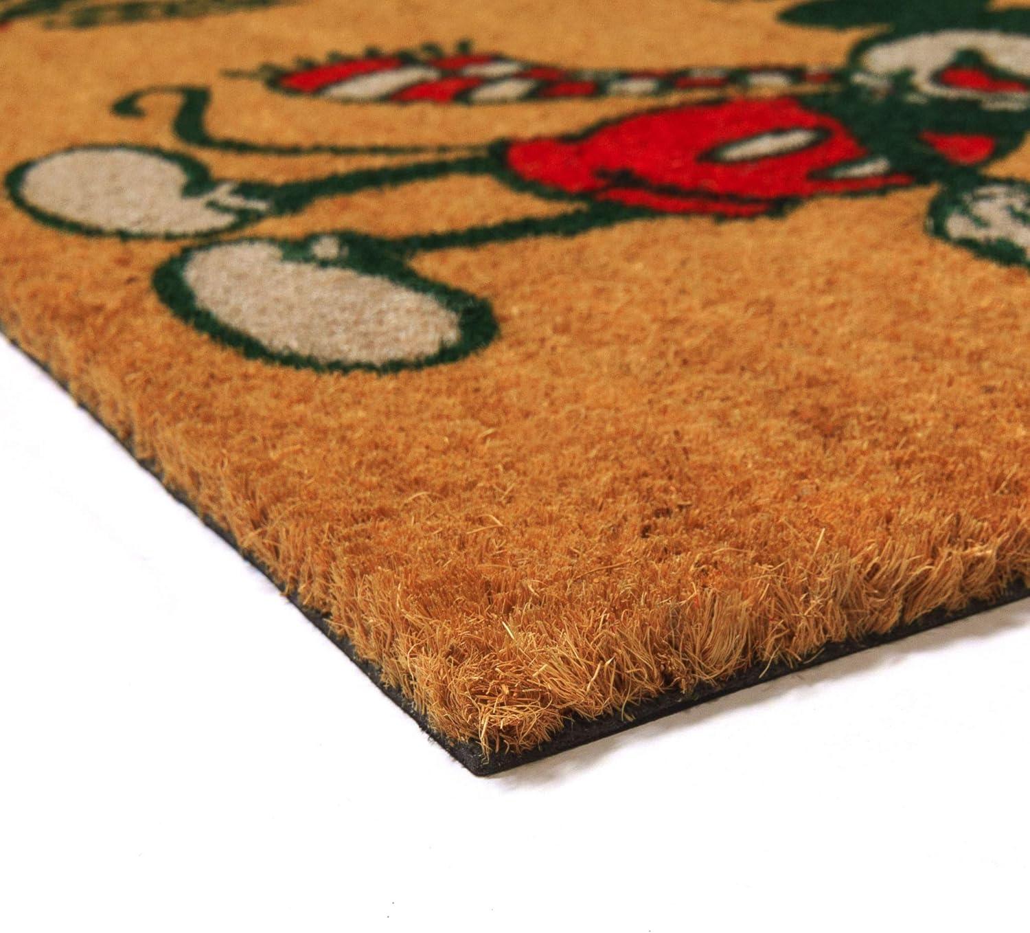 imageGertmenian Bluey Coir Doormat 2x3 Welcome Mat 2Pack Ideal for High Traffic Areas in Front Door Garage Entryway HiBluey Patch 80072Retro Mickey Home for ChristmasMerry Christmas