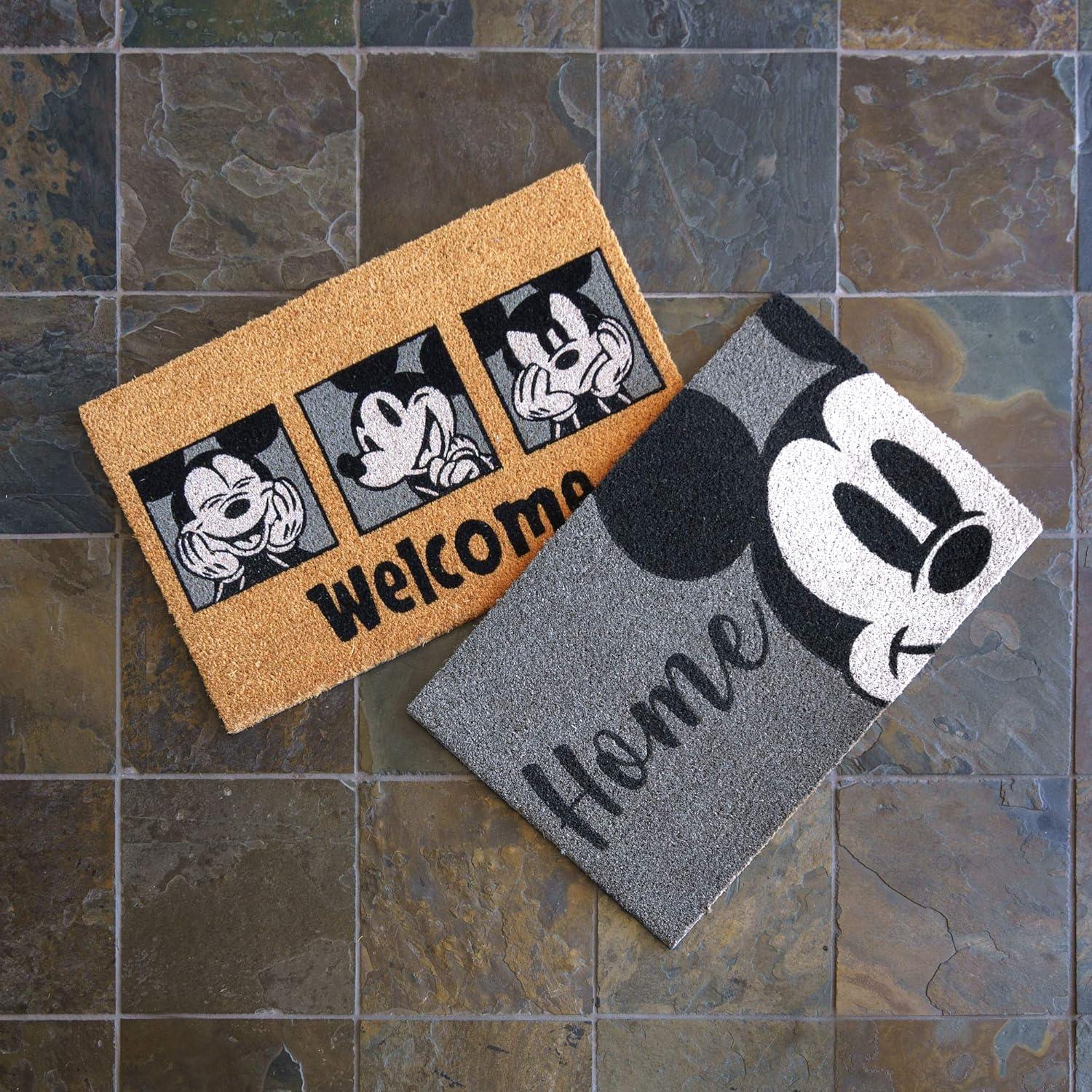 imageGertmenian Bluey Coir Doormat 2x3 Welcome Mat 2Pack Ideal for High Traffic Areas in Front Door Garage Entryway HiBluey Patch 80072Retro Mickey HomeWelcome