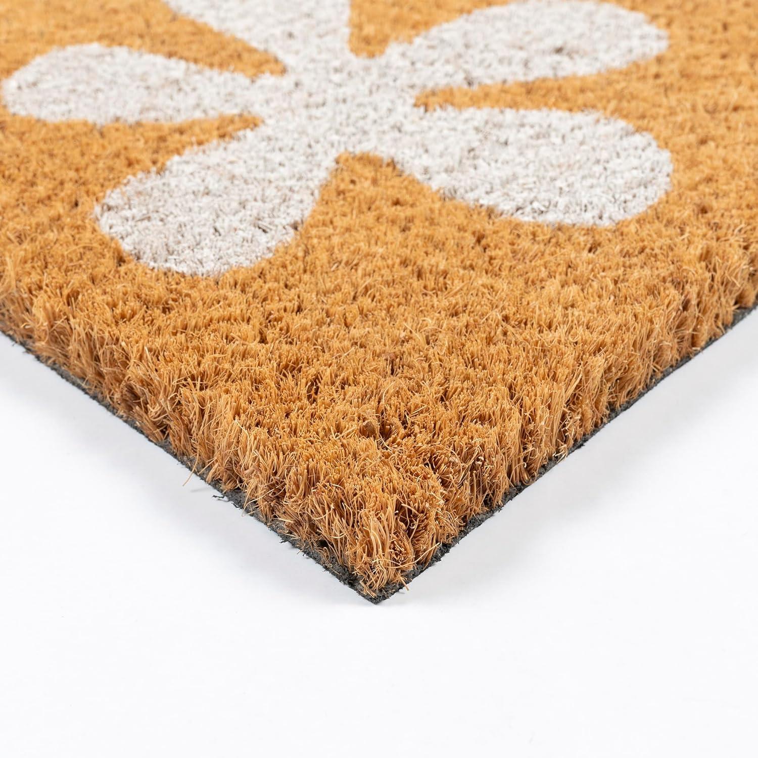 imageGertmenian Bluey Coir Doormat 2x3 Welcome Mat 2Pack Ideal for High Traffic Areas in Front Door Garage Entryway HiBluey Patch 80072Spongebob SantaHo Ho Ho