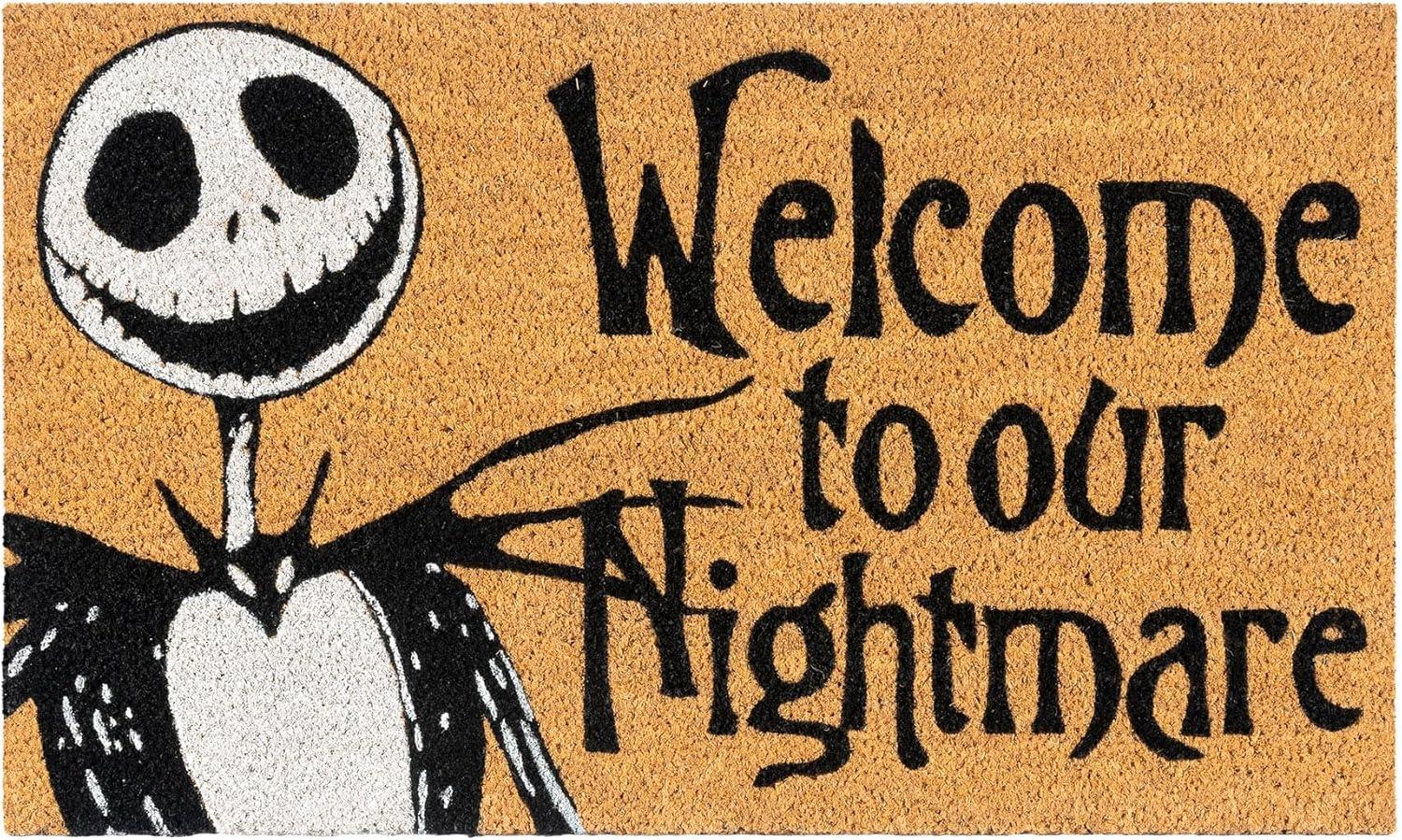 imageGertmenian Bluey Coir Doormat 2x3 Welcome Mat 2Pack Ideal for High Traffic Areas in Front Door Garage Entryway HiBluey Patch 80072Welcome NightmareJack Sally