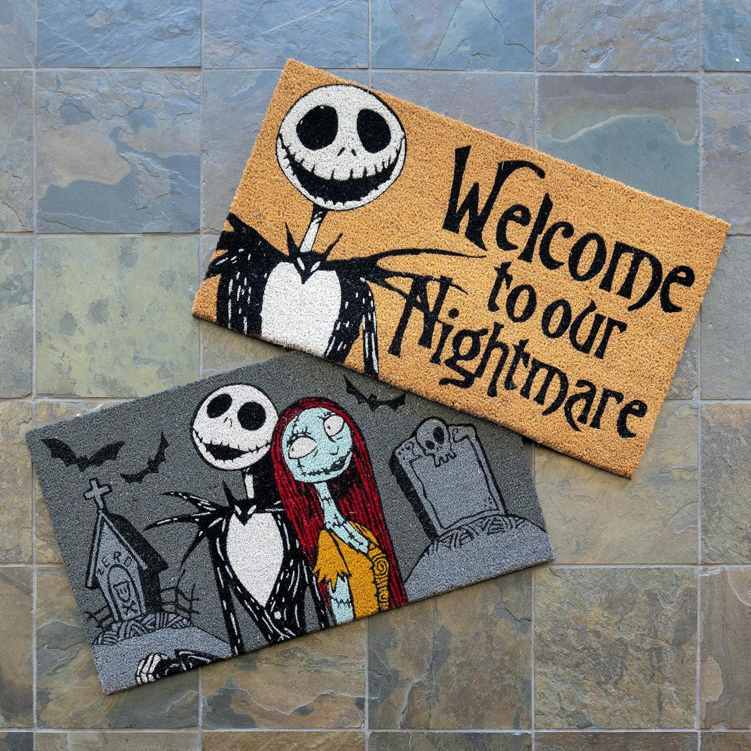 imageGertmenian Bluey Coir Doormat 2x3 Welcome Mat 2Pack Ideal for High Traffic Areas in Front Door Garage Entryway HiBluey Patch 80072Welcome NightmareJack Sally