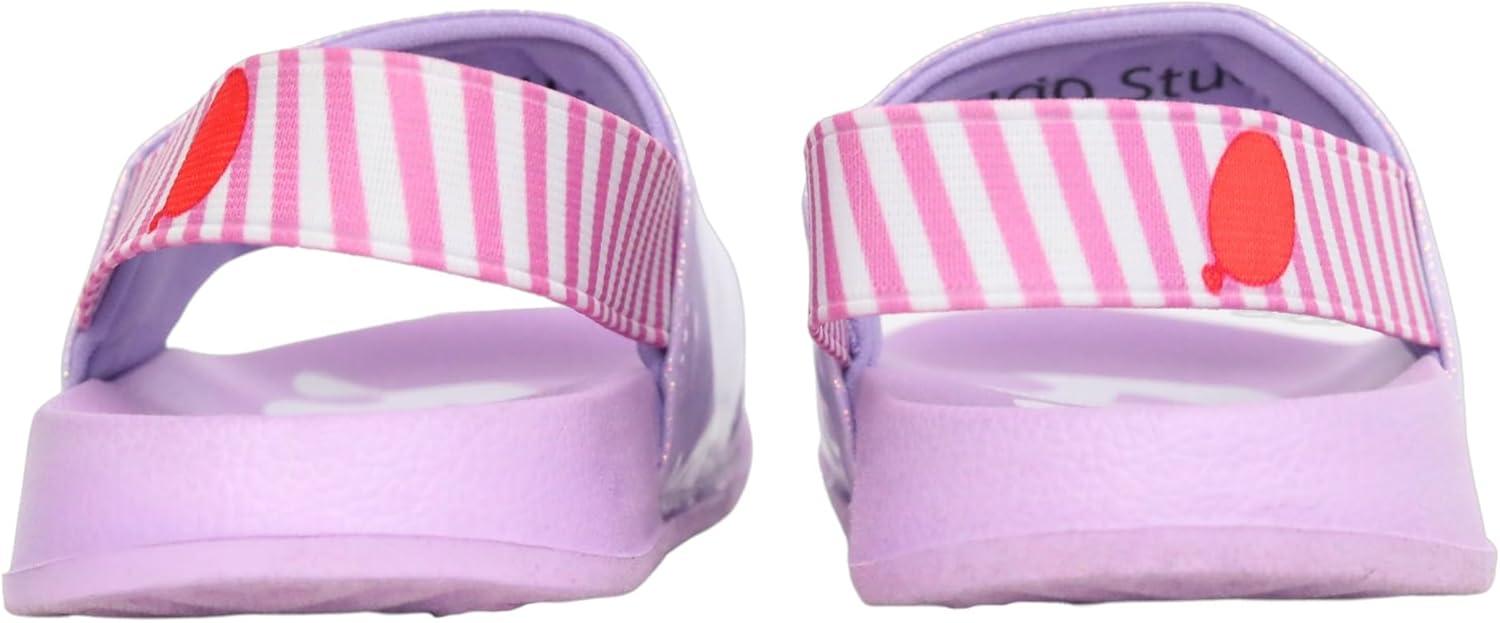imageGirls Bluey Light Up Sandal Slides Sizes 510