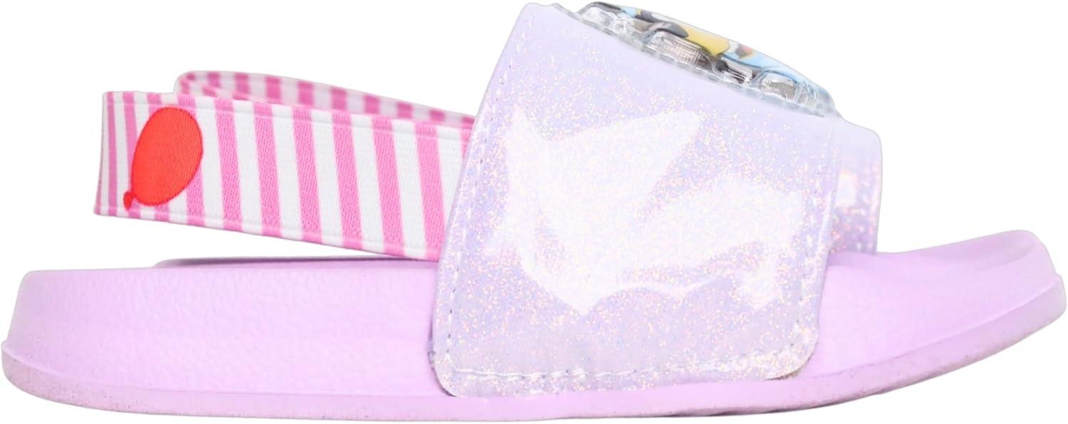 imageGirls Bluey Light Up Sandal Slides Sizes 510