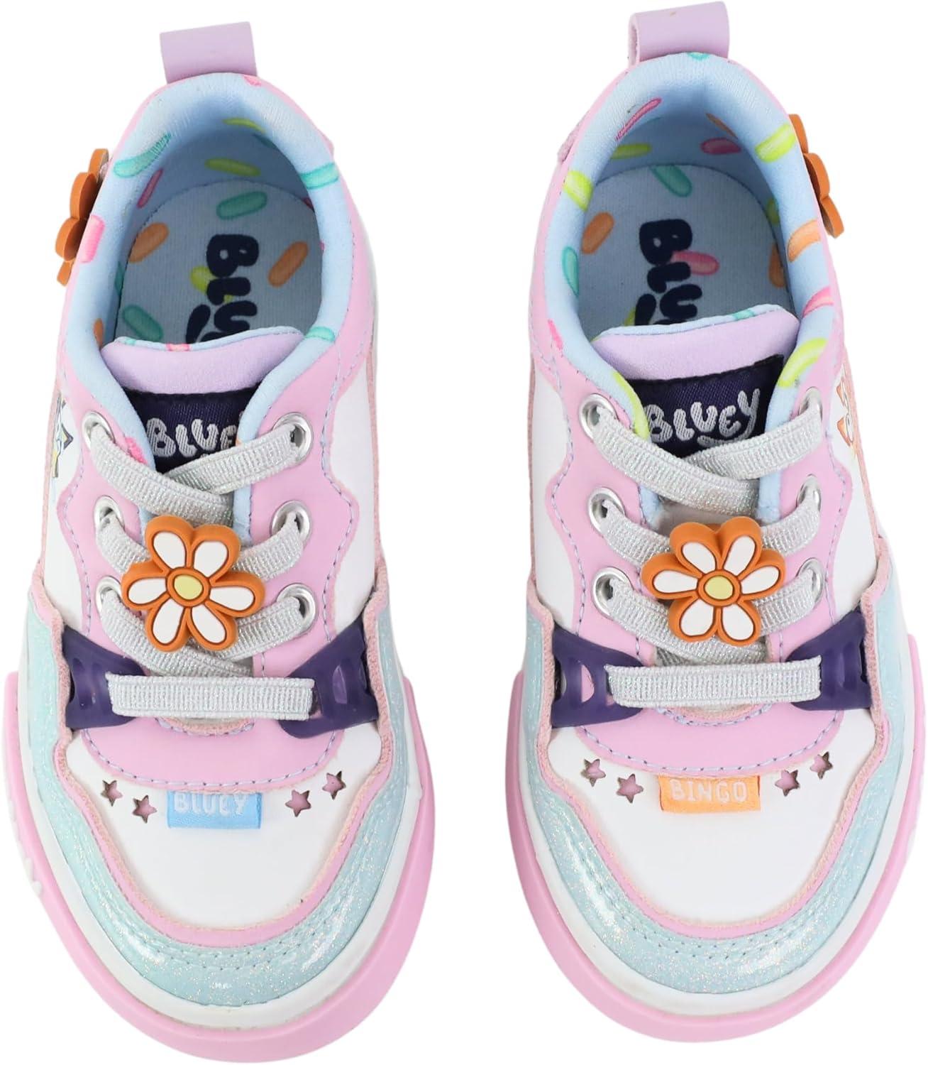 imageGround Up Bluey and Bingo Court Low Top SneakersPink