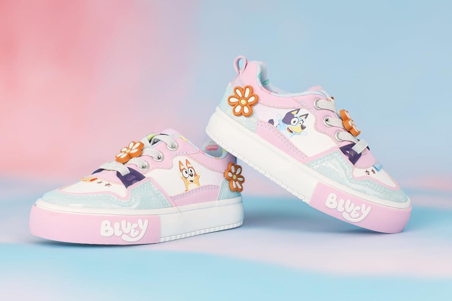 imageGround Up Bluey and Bingo Court Low Top SneakersPink