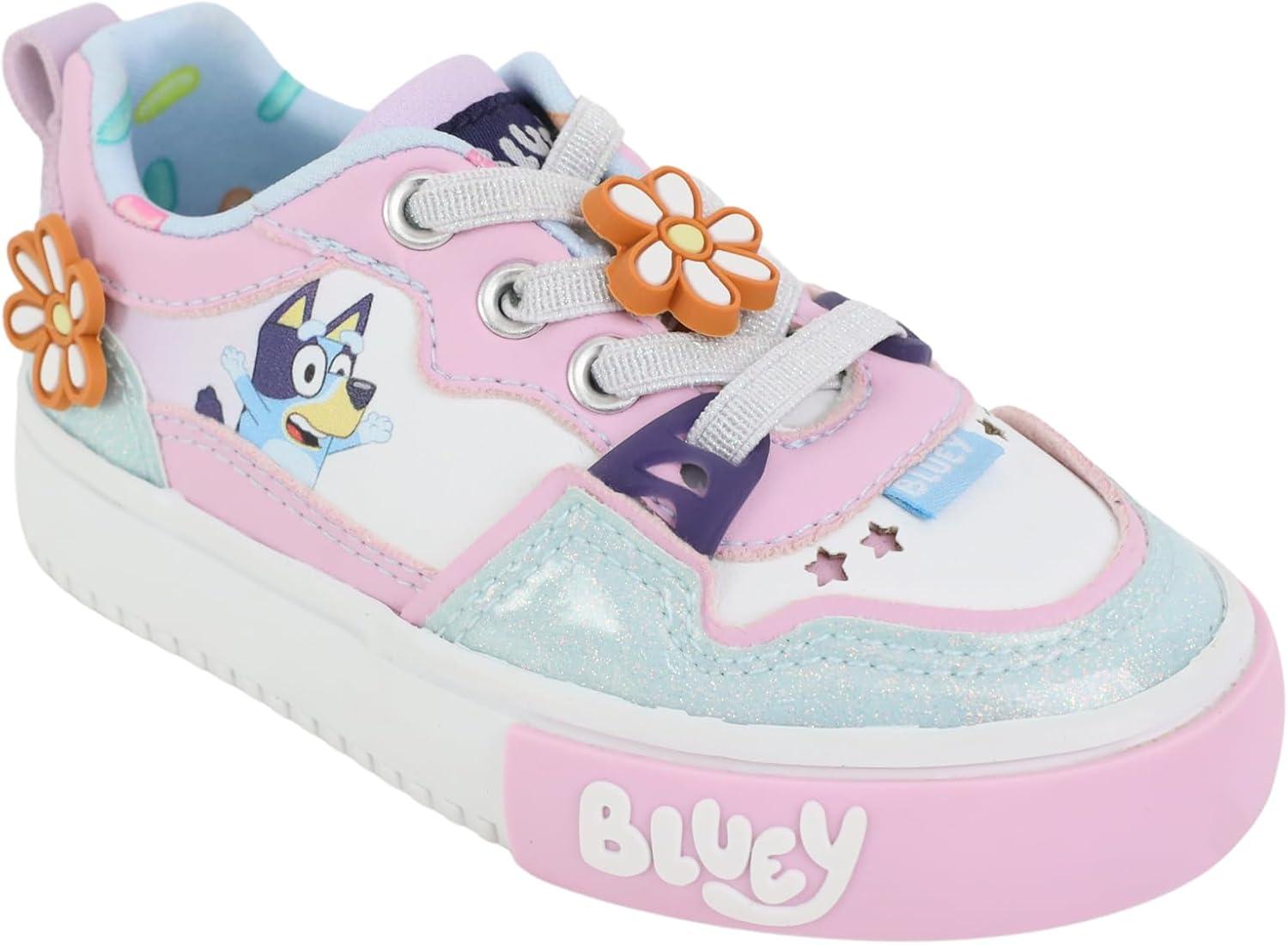 imageGround Up Bluey and Bingo Court Low Top SneakersPink