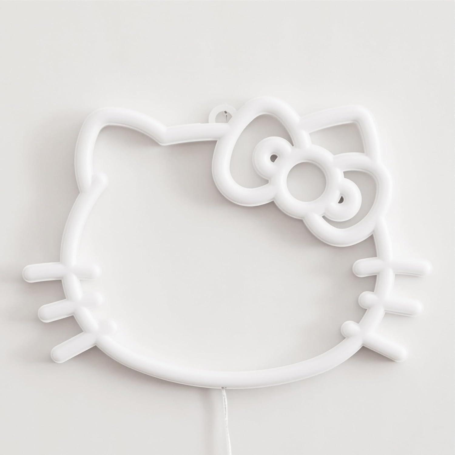 imageIdea Nuova Bluey Neon Figural LED Hanging Wall ArtBedroomKids Room Wall Dcor55x8Hello Kitty