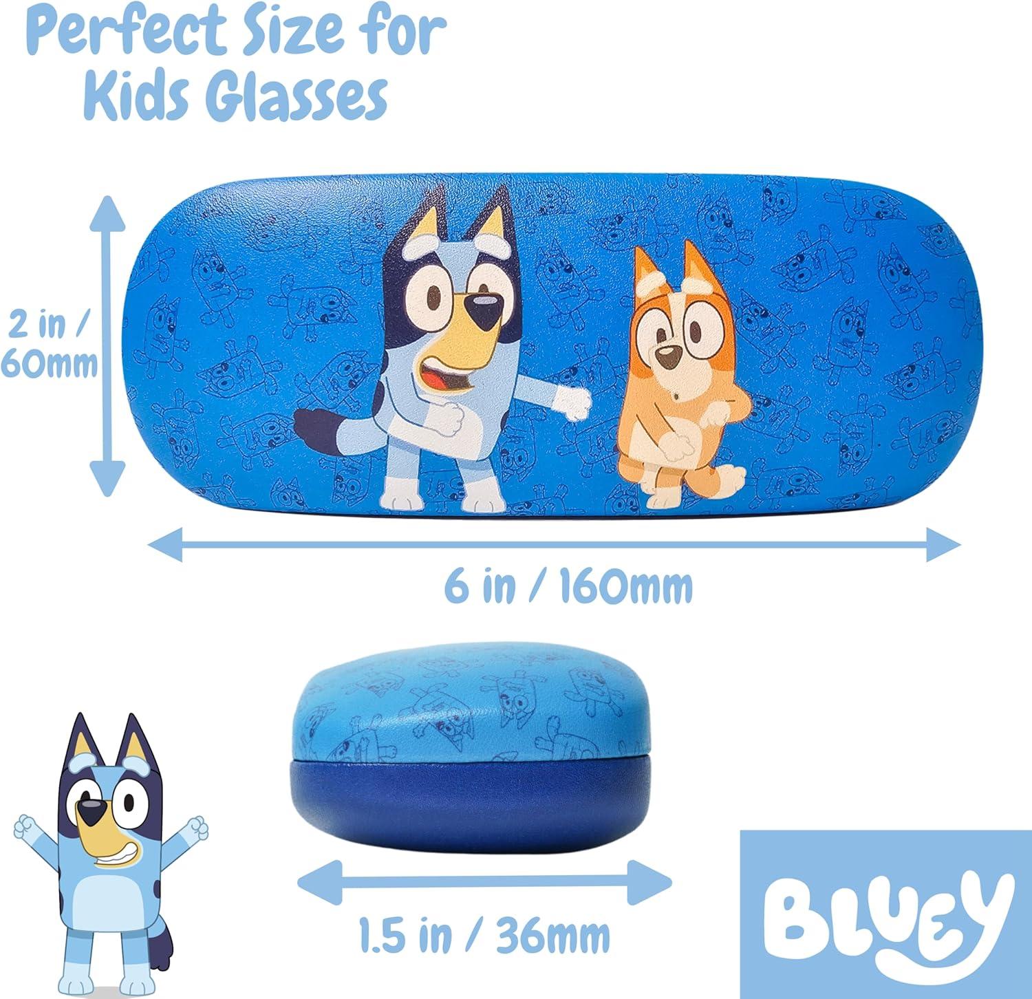 imageKids Optical Cases for Easter Bluey SpiderMan Sonic TMNT Paw Patrol Jurassic Mickey Child SizeBluey