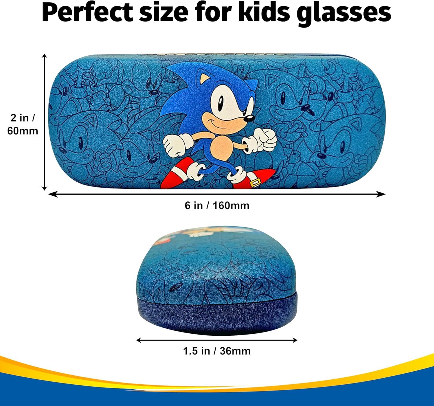imageKids Optical Cases for Easter Bluey SpiderMan Sonic TMNT Paw Patrol Jurassic Mickey Child SizeSonic