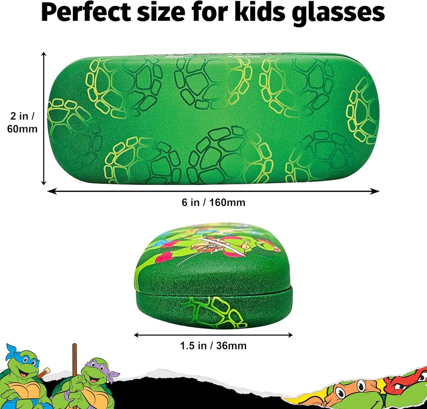 imageKids Optical Cases for Easter Bluey SpiderMan Sonic TMNT Paw Patrol Jurassic Mickey Child SizeTmnt