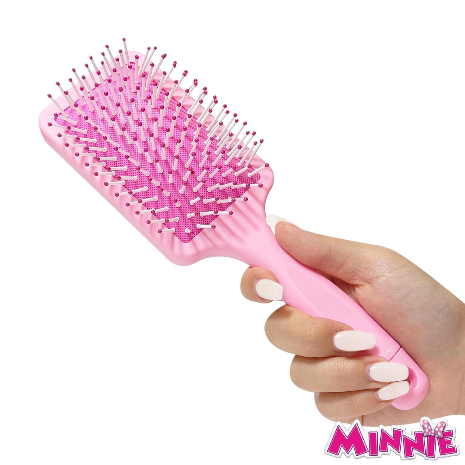 imageLUV HER Licenced Bluey Kids Detangling Confetti Hair Brush Fun Design with Bluey amp Bingo Gentle on Wet amp Dry Hair Ideal for Kids Ages 3 Makes Hair Care Enjoyable and SimpleMinnie Pink