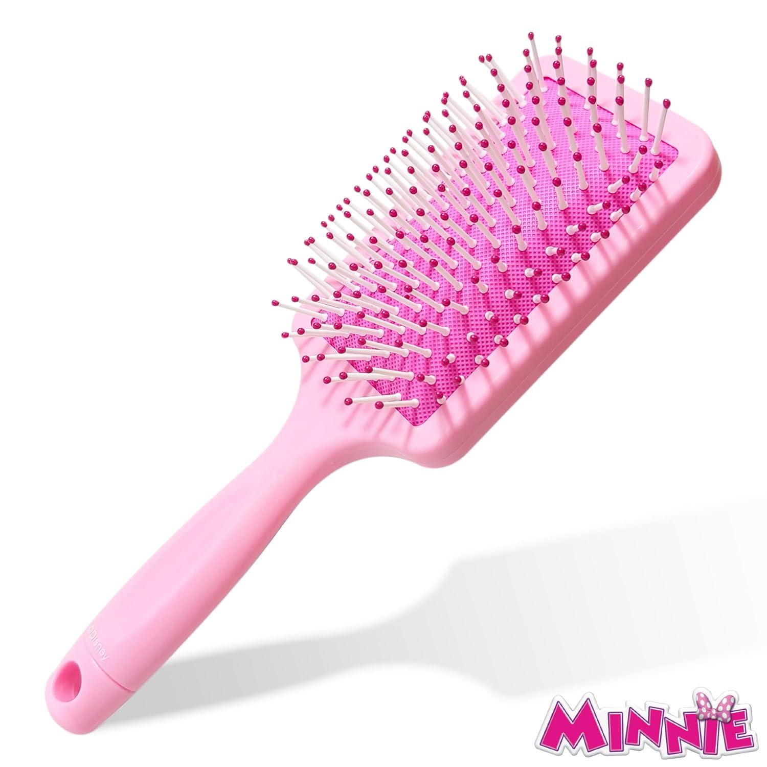 imageLUV HER Licenced Bluey Kids Detangling Confetti Hair Brush Fun Design with Bluey amp Bingo Gentle on Wet amp Dry Hair Ideal for Kids Ages 3 Makes Hair Care Enjoyable and SimpleMinnie Pink