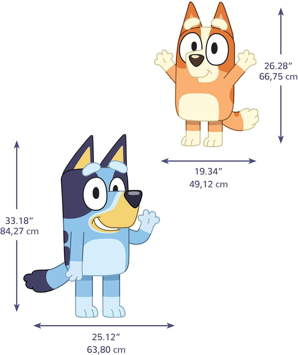 imageRoomMates Bluey Peel and Stick Giant Wall Decals RMK5458GMBluey Bingo