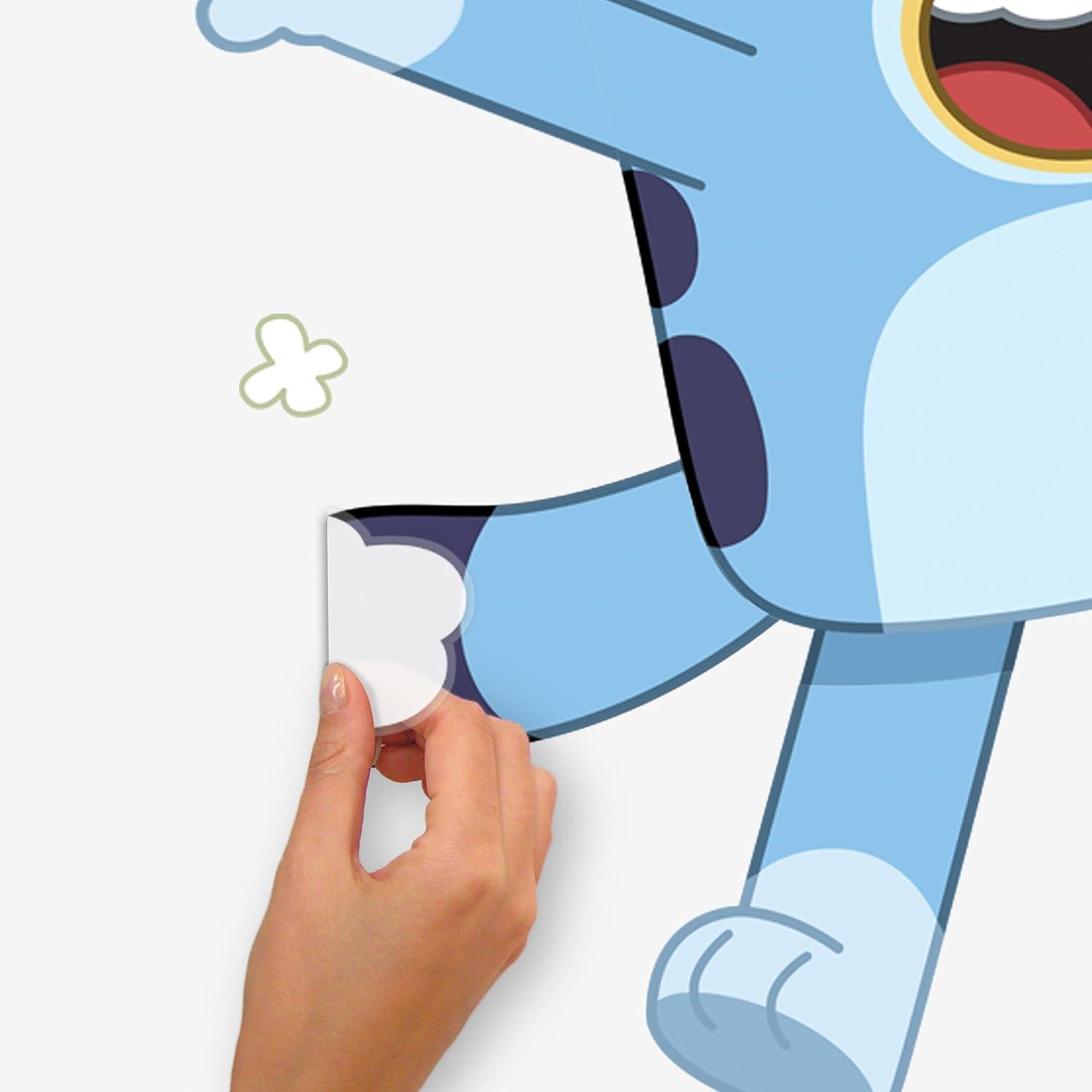 imageRoomMates Bluey Peel and Stick Giant Wall Decals RMK5458GMBluey
