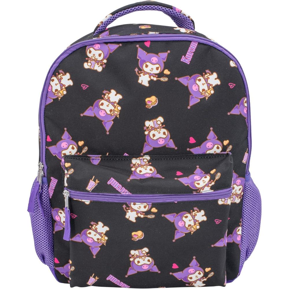 imageAI ACCESSORY INNOVATIONS Bluey amp Bingo 2 in 1 kids Backpack 16 School Bag with Insulated Pocket amp Bento Box for Boys amp Girls BlueKuromi