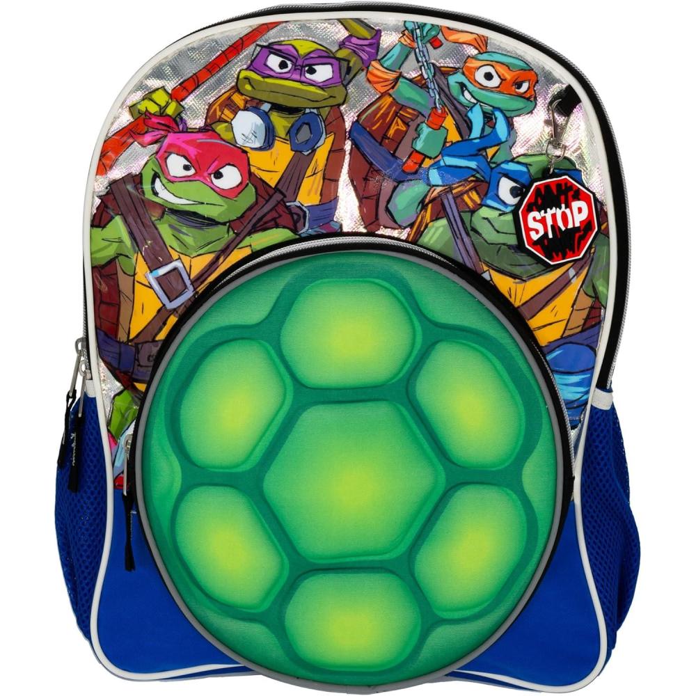 imageAI ACCESSORY INNOVATIONS Bluey amp Bingo 2 in 1 kids Backpack 16 School Bag with Insulated Pocket amp Bento Box for Boys amp Girls BlueTmnt