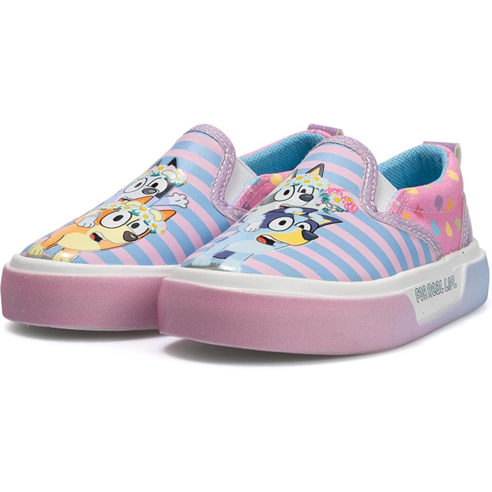 imageBluey and Bingo Girls Slip On ShoesPurple