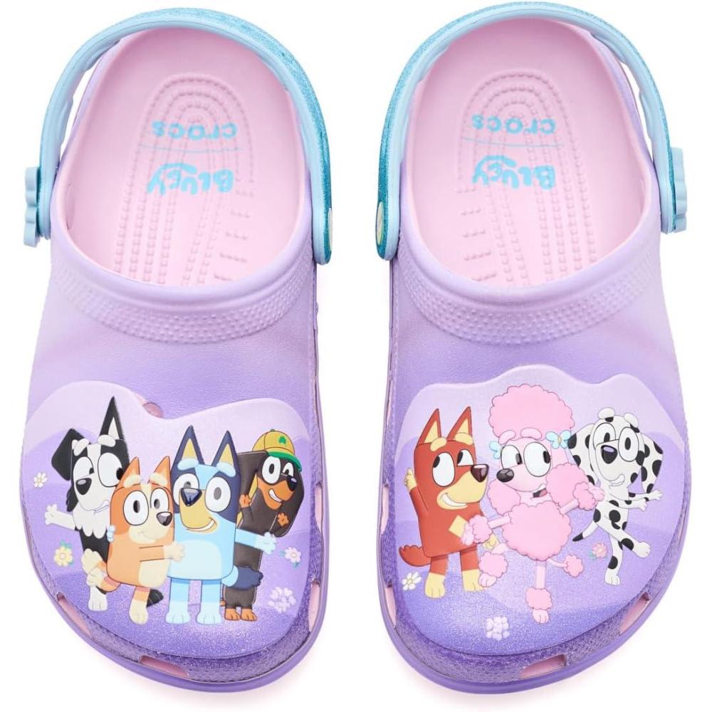 imageCrocs Kids Bluey Classic ClogsBlueyPink