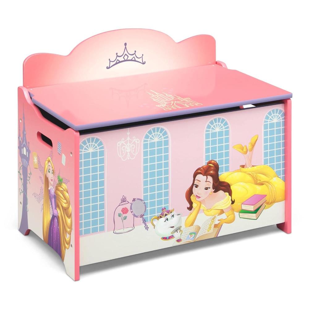 imageDelta Children  Bluey Deluxe Toy BoxDisney Princess