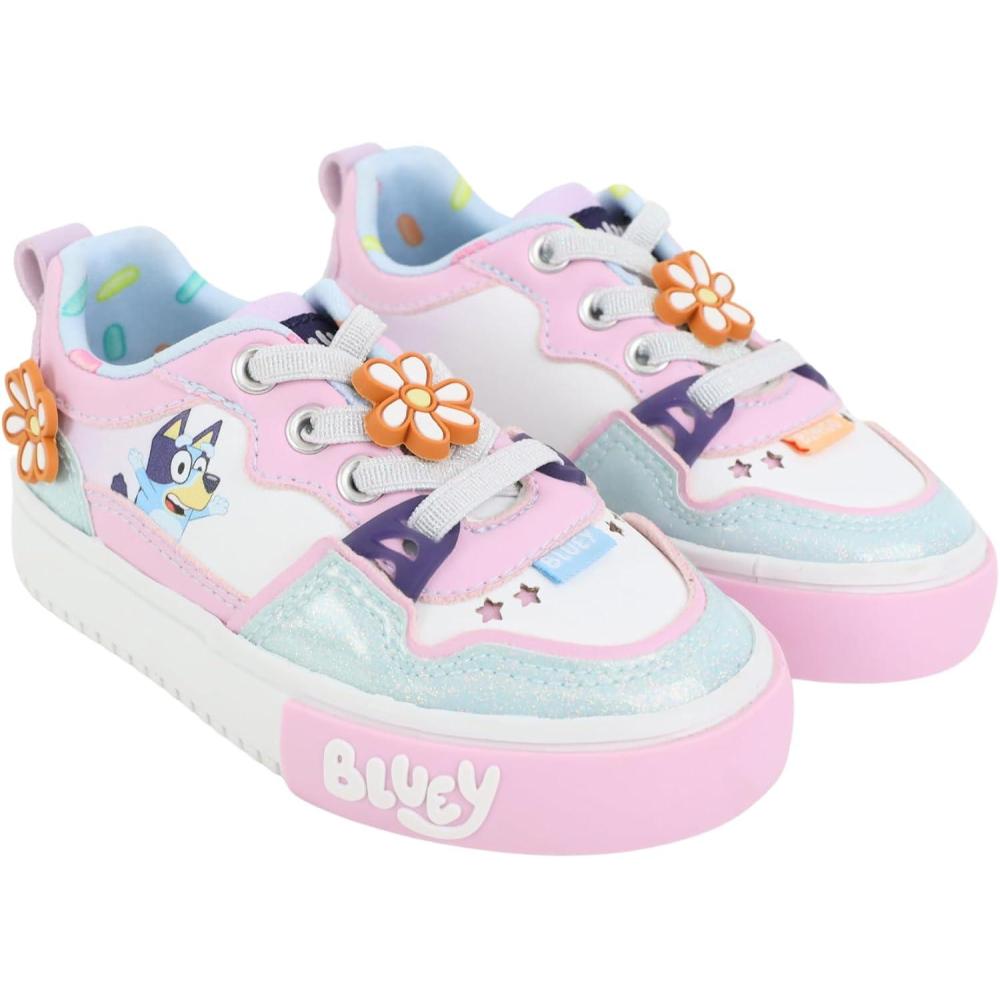 imageGround Up Bluey and Bingo Court Low Top SneakersPink