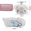 AI ACCESSORY INNOVATIONS Bluey Soft Plush Multi-Function Storage Case, Kids Plush Bag Charm with 3D Features, Blue(Cinnamoroll)