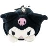 AI ACCESSORY INNOVATIONS Bluey Soft Plush Multi-Function Storage Case, Kids Plush Bag Charm with 3D Features, Blue(Kuromi)