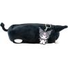 AI ACCESSORY INNOVATIONS Bluey Soft Plush Multi-Function Storage Case, Kids Plush Bag Charm with 3D Features, Blue(Kuromi)