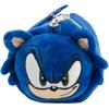 AI ACCESSORY INNOVATIONS Bluey Soft Plush Multi-Function Storage Case, Kids Plush Bag Charm with 3D Features, Blue(Sonic)