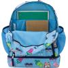 AI ACCESSORY INNOVATIONS Bluey & Bingo 2 in 1 kids Backpack, 16″ School Bag with Insulated Pocket & Bento Box for Boys & Girls, Blue(Bluey)