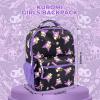 AI ACCESSORY INNOVATIONS Bluey & Bingo 2 in 1 kids Backpack, 16″ School Bag with Insulated Pocket & Bento Box for Boys & Girls, Blue(Kuromi)