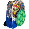 AI ACCESSORY INNOVATIONS Bluey & Bingo 2 in 1 kids Backpack, 16″ School Bag with Insulated Pocket & Bento Box for Boys & Girls, Blue(Tmnt)