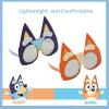 BLUEY Costume Sunglasses | Bluey, Bingo, Bandit, Chilli or Chattermax Costume Accessory | Child and Adult Size(Family 4 Pack)