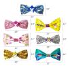 Baby Shark Kids Hair Bows – Hair Accessories Gift Set – 7 Pcs 4 Inch Bundle for Girls – Different Character on each Clip – Alligator Clip – Ages 3 +(Baby Shark)