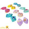 Baby Shark Kids Hair Bows – Hair Accessories Gift Set – 7 Pcs 4 Inch Bundle for Girls – Different Character on each Clip – Alligator Clip – Ages 3 +(Baby Shark 2)
