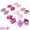 Baby Shark Kids Hair Bows – Hair Accessories Gift Set – 7 Pcs 4 Inch Bundle for Girls – Different Character on each Clip – Alligator Clip – Ages 3 +(Barbie)